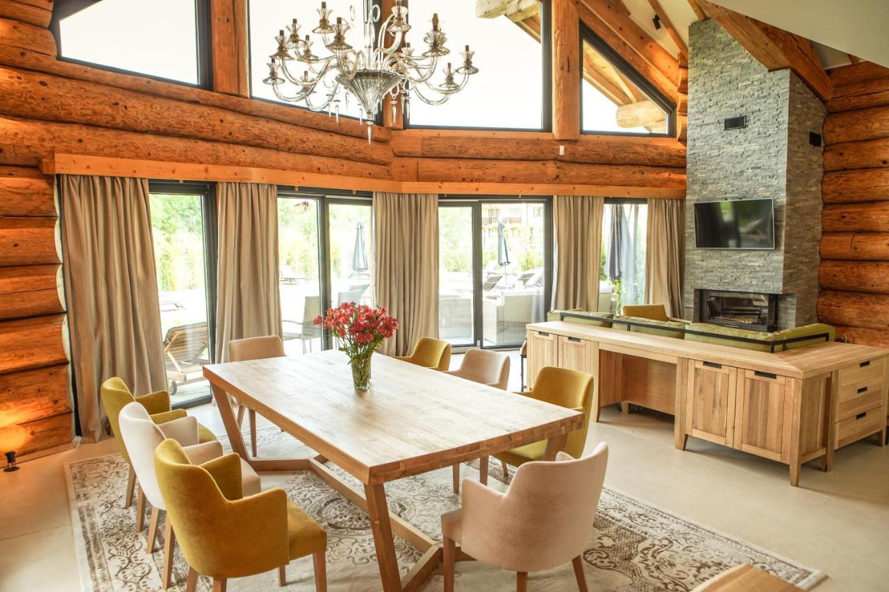 Alpina Luxury Chalets Banea Exterior foto