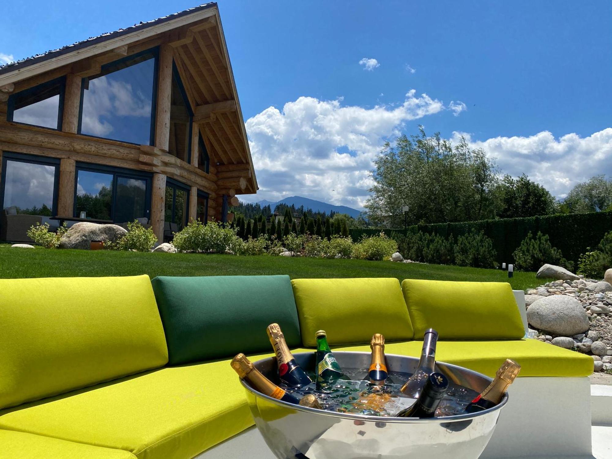 Alpina Luxury Chalets Banea Exterior foto