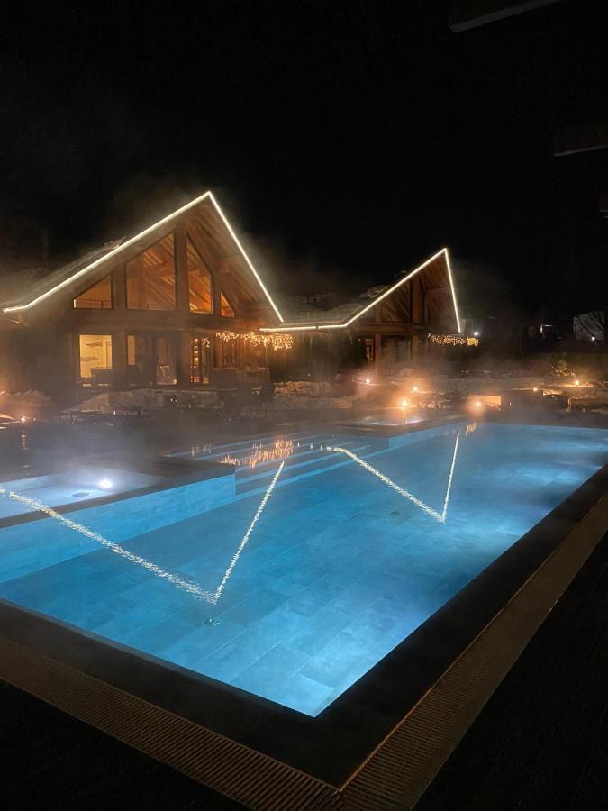 Alpina Luxury Chalets Banea Exterior foto